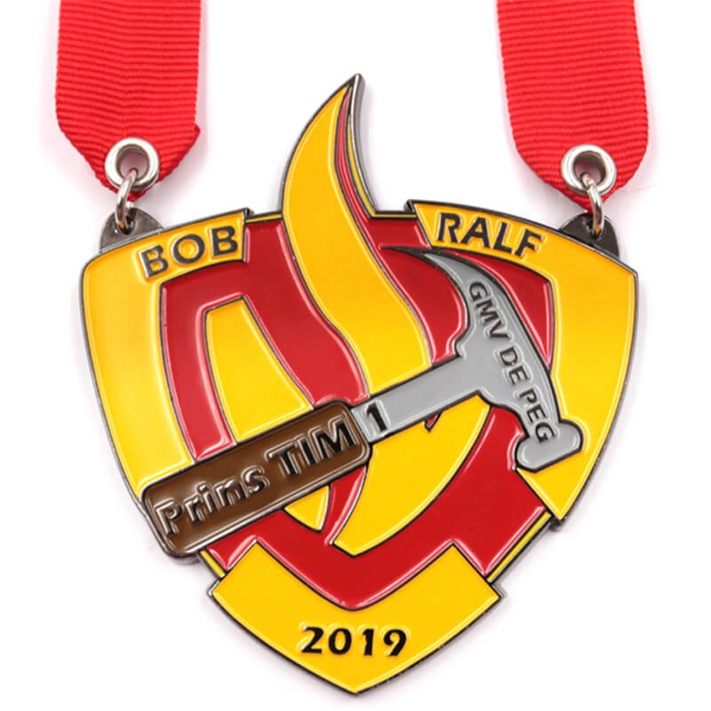 Fábrica personalizada de medalla conmemorativa del evento Hammer