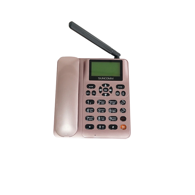 Teléfono inalámbrico fijo GSM dual sim de escritorio