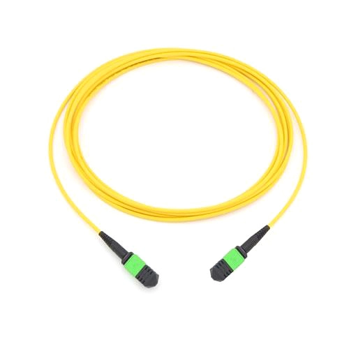 Cable de fibra óptica monomodo de 8 fibras MPO (hembra) -MPO (hembra) 9/125