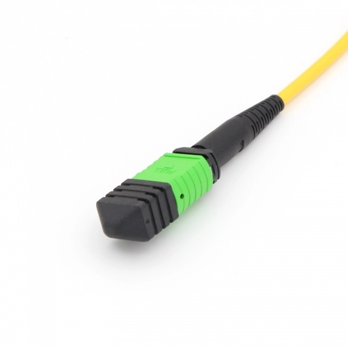 Cable de fibra óptica monomodo de 8 fibras MPO (macho) -MPO (macho) 9/125um