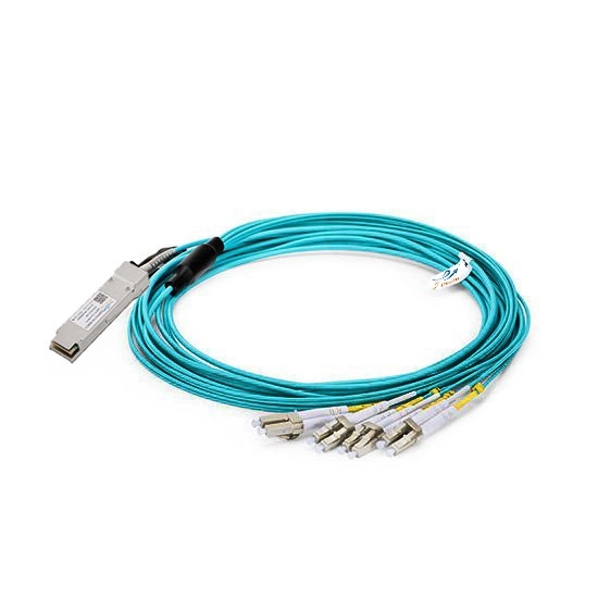 Serie 40G QSFP+ A 4*LC AOC